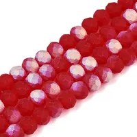 Transparent Glass Beads Strands