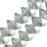 Electroplate Glass Beads Strands