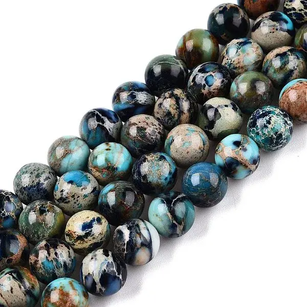 Natural Imperial Jasper Beads Strands
