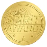 Plastic Self Adhesive Gold Foil Embossed Stickers