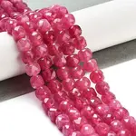 Natural White Jade Beads Strands