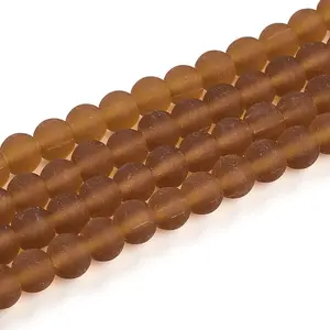 Transparent Glass Beads Strands