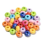 Opaque Acrylic European Beads