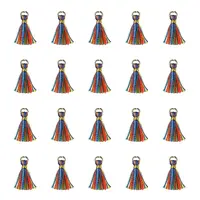Polycotton(Polyester Cotton) Tassel Pendant Decorations