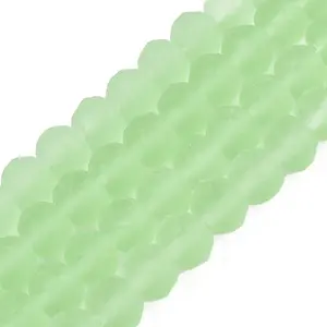 Transparent Glass Beads Strands