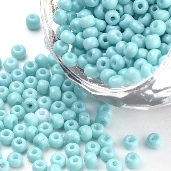 Baking Paint 8/0 Glass Seed Beads
