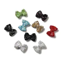 Polymer Clay Rhinestone Beads