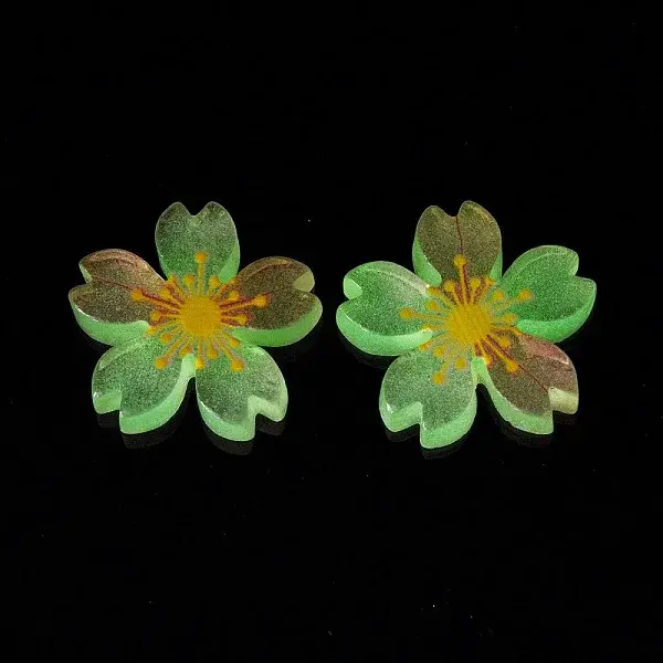 Luminous Resin Cabochons