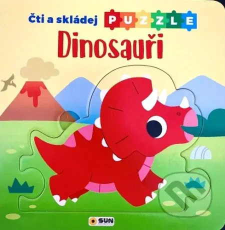 Dinosauři - Čti a skládej puzzle - kniha z kategorie Naučné knihy