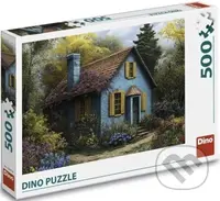 Puzzle Modrý domeček (500 dílků)