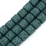 Synthetic Lava Rock Beads Strands