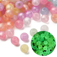 Luminous Opaque Acrylic Beads