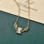 Brass Micro Pave Clear Cubic Zirconia Link Bracelets