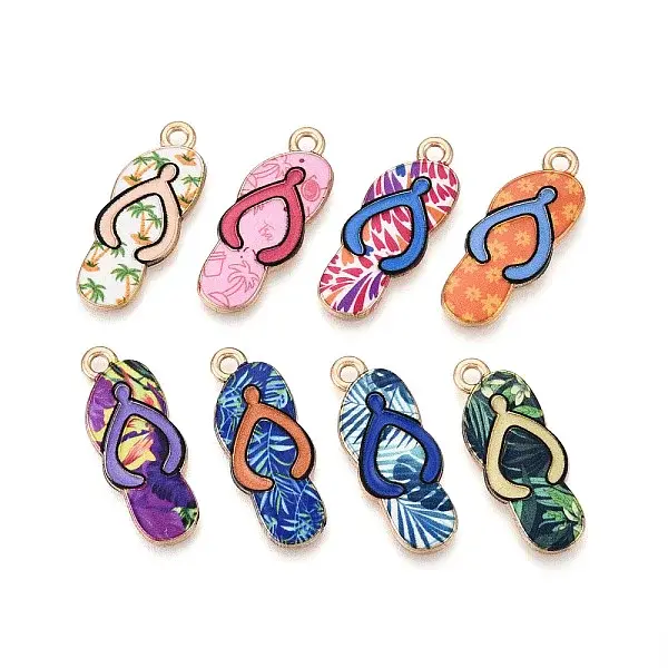 Alloy Enamel Pendants