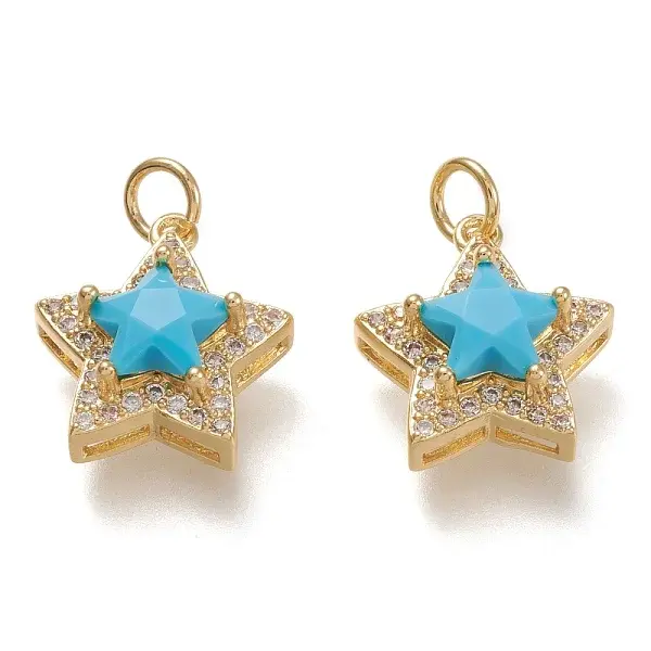 Brass Glass Pendants