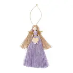 Handmade Macrame Cotton Cord Angel Pendant Decorations