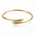 Brass Micro Pave Cubic Zirconia Cuff Bangles