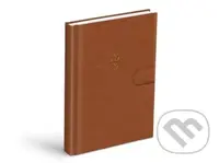 Diář 2026 D801 PU brown s magnetem
