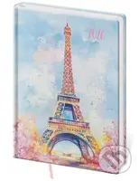 Týdenní diář 2026 A5 Vario Lyra Paris
