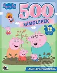 Prasátko Peppa - 500 samolepek - kniha z kategorie Samolepky