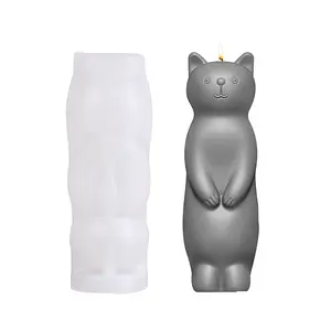 Cat Shape Silicone Molds Candle Molds