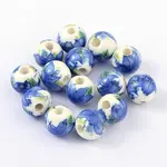 Handmade Printed Porcelain Beads