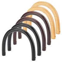 6Pcs 3 Style Wooden U-Shaped Bag Handles