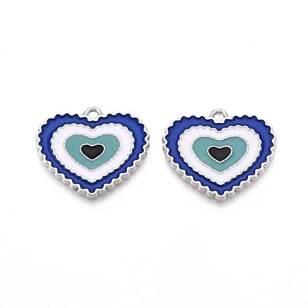 Alloy Enamel Pendants