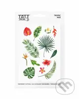 TATTonMe Vodeodolné dočasné tetovačky Tropické rastliny mix