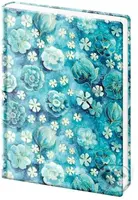 Zápisník Vario A4 linkovaný FLOWER