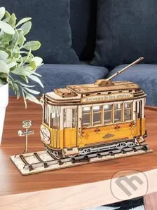 NiXiM Dřevěné 3D puzzle/Retro tramvaj - puzzle z kategorie 3D puzzle