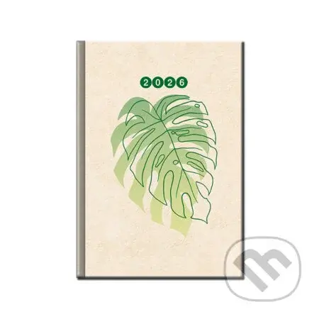 Denný diár EKO 2026 (12-mesačný, A5)