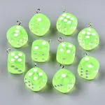 Transparent Epoxy Resin Pendants
