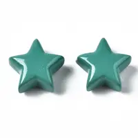 Spray Painted Brass Charms