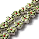 Handmade Porcelain Flower Beads Strands