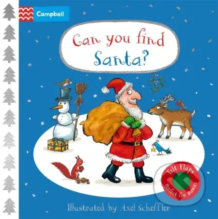 Can You Find Santa? (A soft flaps book) - Campbell Books - kniha z kategorie Pro děti