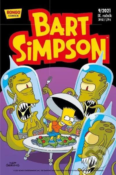 Simpsonovi - Bart Simpson 9/2021