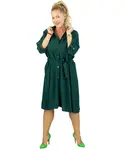 Pri Tie waist midi schmisserie dress OLIVIA