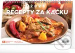 NOTIQUE Stolní kalendář Recepty za kačku 2026 (řádky)