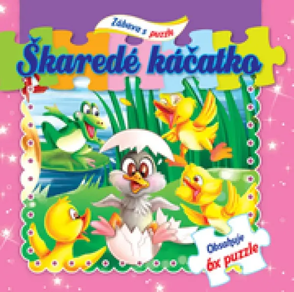 Zábava s puzzle Škaredé káčatko