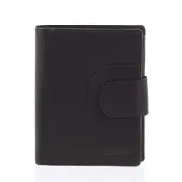 Pánská kožená peněženka černá - Diviley Kevix 1