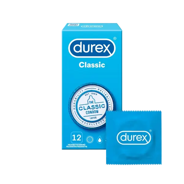 DUREX Classic Kondomy 12 ks