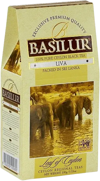 BASILUR Leaf of Ceylon Uva papír 100 g