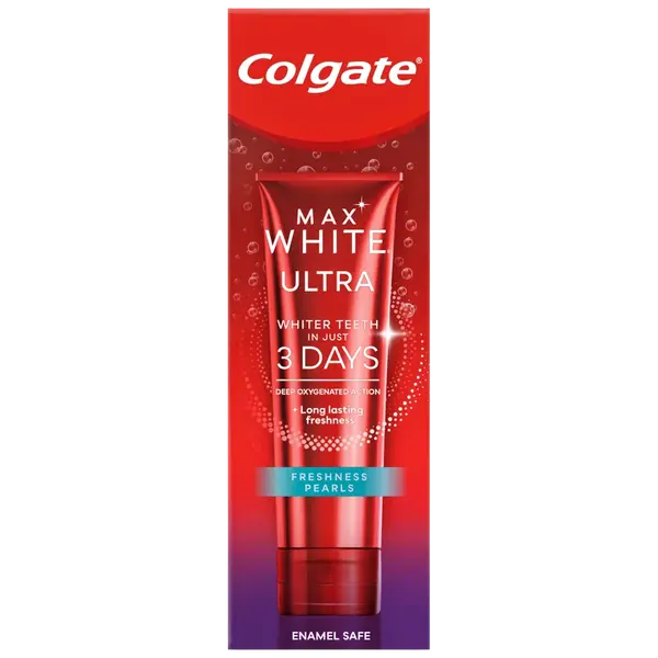 COLGATE Max White Ultra Fresh Pearls, bělicí zubní pasta 50 ml