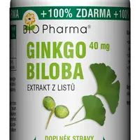BIO PHARMA Ginkgo Biloba 40mg, 2 x 90 tablet