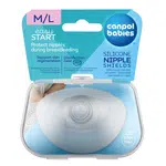 CANPOL BABIES Chránič prsní bradavky EasyStart univerzální M/L 2 ks