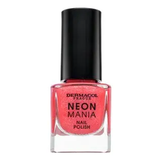 Dermacol Neon Mania Nail Polish lak na nehty 5 Bubblegum Pink 5 ml