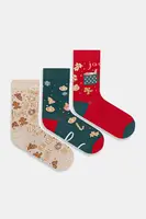 Bavlněné ponožky Medicine 3-pack