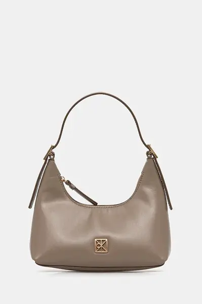 Kožená kabelka Calvin Klein