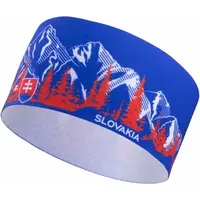 FLLÖS FANLINE HEADBAND SLOVAKIA 2 Sportovní čelenka, modrá, velikost